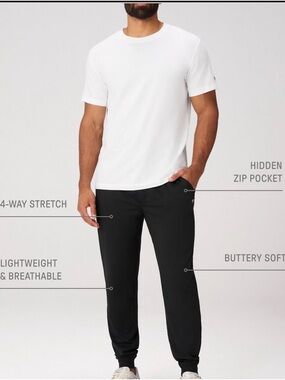 Men's Fabletics The Cloud Jersey Jogger
